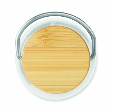 Logo trade promotional giveaways picture of: Tritan 800ml bottle bamboo top