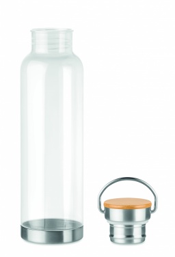 Logo trade promotional giveaway photo of: Tritan 800ml bottle bamboo top