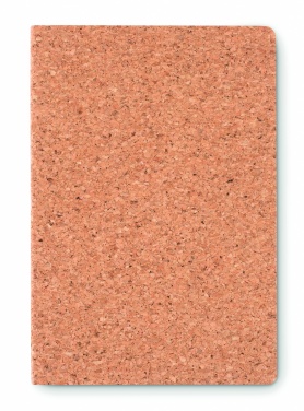 Logotrade promotional giveaway picture of: A5 cork notebook 96 lined