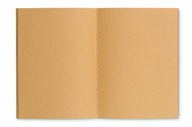 Logo trade promotional products image of: A6 recycled notebook 80 plain