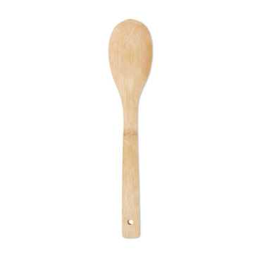 Logo trade promotional merchandise image of: Spoon salad bamboo