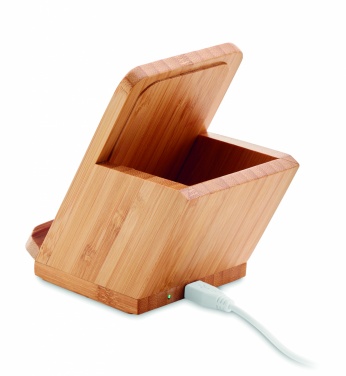 Logotrade promotional product image of: Wireless charger pen holder 5W BAICOI