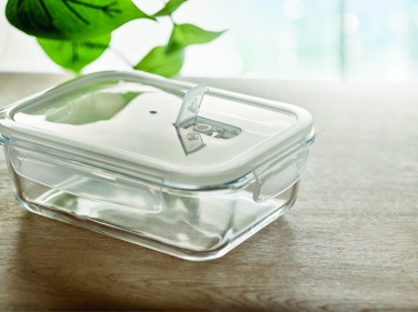Logotrade promotional items photo of: Glass lunchbox & PP lid 900ml