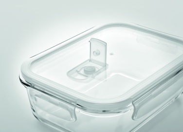 Logo trade promotional products image of: Glass lunchbox & PP lid 900ml