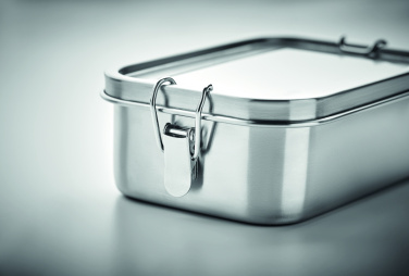 Logo trade promotional giveaways image of: Stainless steel lunchbox 750ml