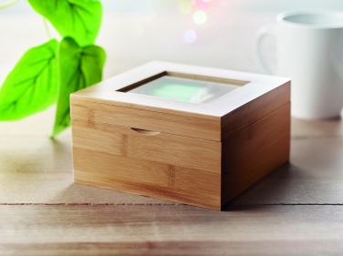 Logotrade promotional item image of: Bamboo tea box