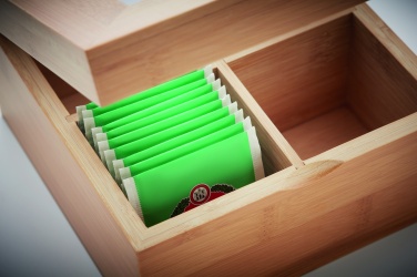 Logotrade promotional gift picture of: Bamboo tea box