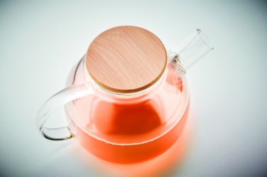 Logo trade promotional gifts image of: Teapot borosilicate glass 850ml