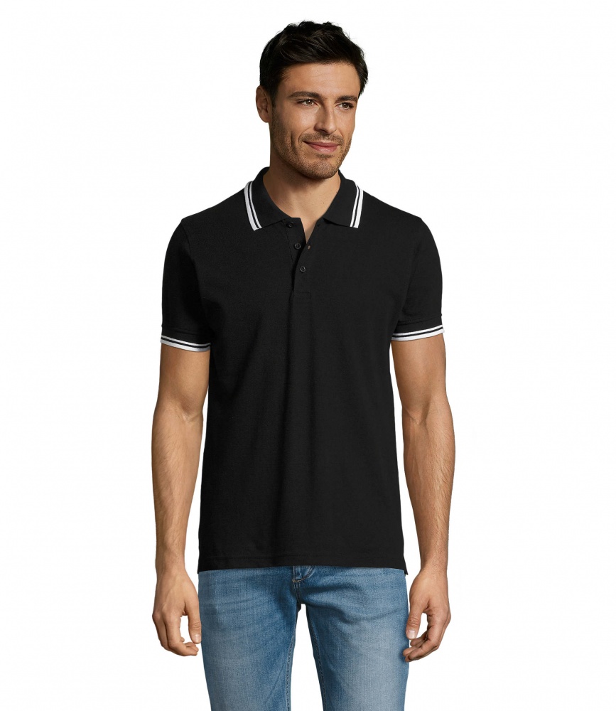Logotrade promotional merchandise photo of: PASADENA men polo 200g