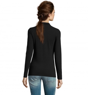 Logo trade promotional products picture of: PERFECT WOMEN LSL POLO  180