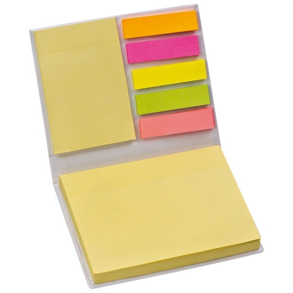 Logo trade advertising products image of: Adhesive notepad PALMA