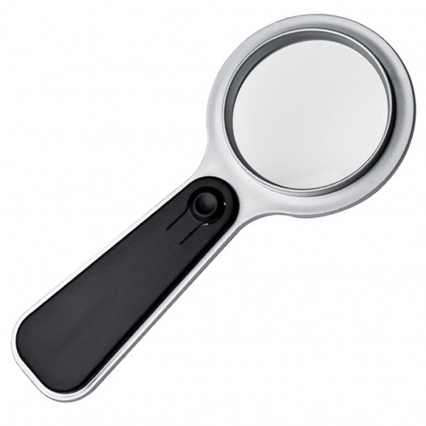 Logotrade promotional giveaway image of: Magnifying glass with LED GLOUCESTER