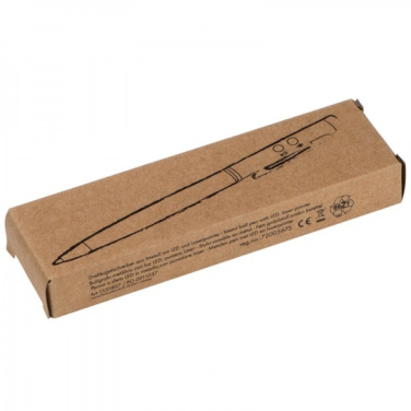 Logo trade promotional products image of: Metal laser pointer DETROIT