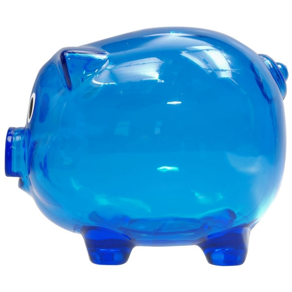 Logo trade promotional merchandise picture of: Piggy bank LEICESTER