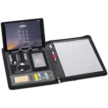 Logotrade corporate gift image of: A4 folder with power bank Elda