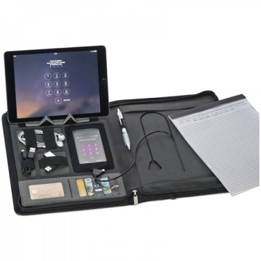 Logotrade promotional items photo of: A4 folder with power bank Elda