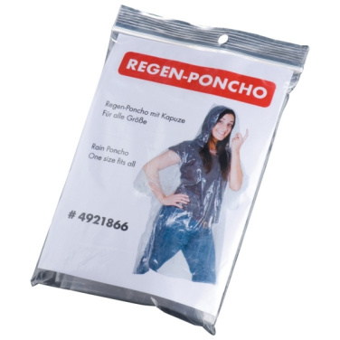 Logotrade promotional merchandise image of: Emergency poncho TOURS