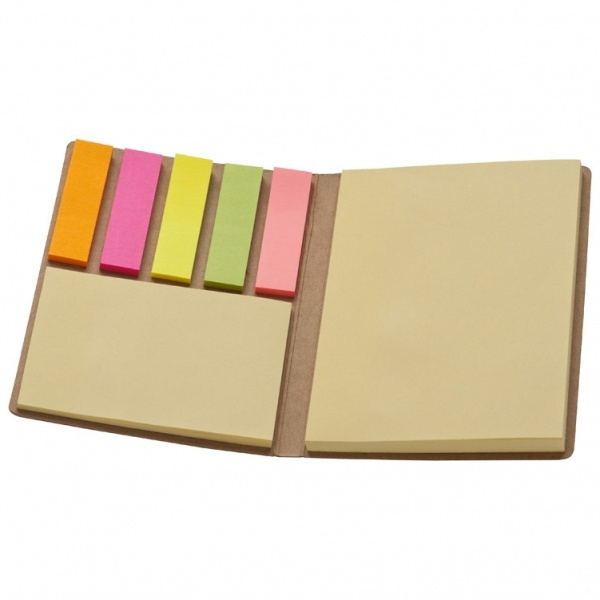 Logo trade corporate gift photo of: Adhesive note pad BURLINGTON