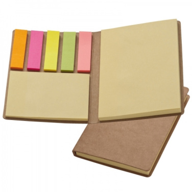 Logo trade promotional merchandise picture of: Adhesive note pad BURLINGTON