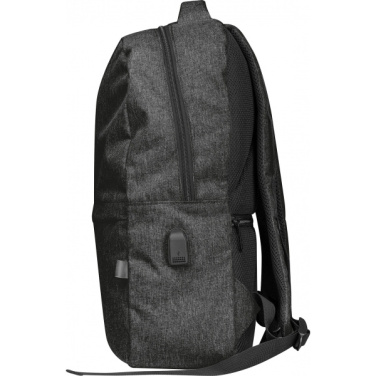 Logo trade advertising products picture of: rPET backpack RIMINI