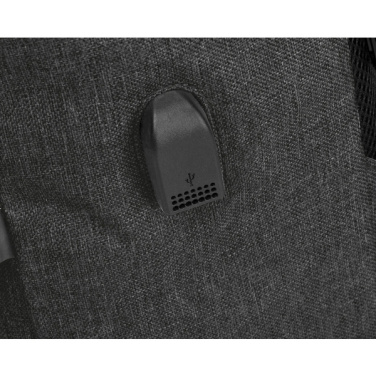 Logotrade promotional gift image of: rPET backpack RIMINI