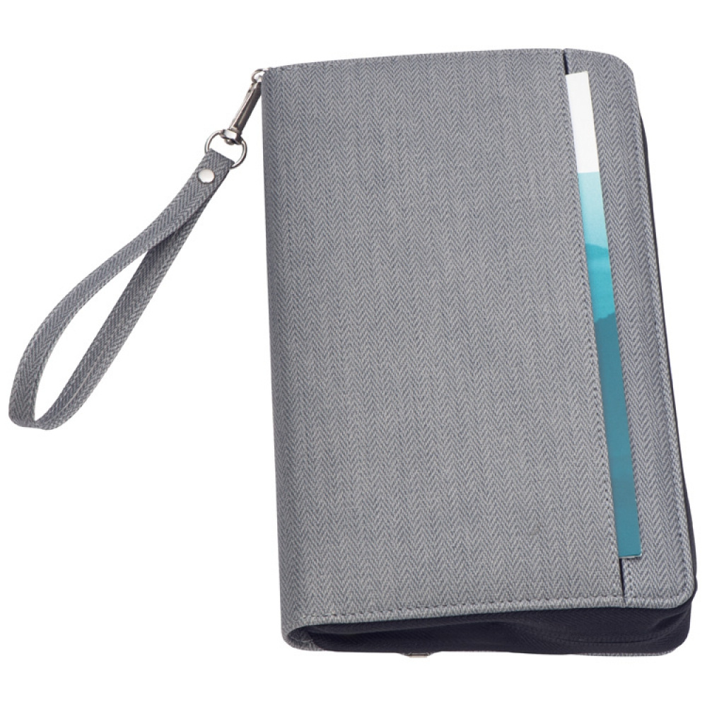 Logo trade corporate gifts picture of: Travel folder with power bank Almera