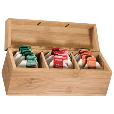 Logo trade promotional product photo of: Tea box DAMASKUS