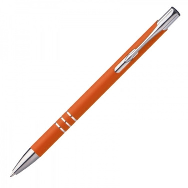 Logo trade promotional item photo of: Metal ballpen NEW JERSEY
