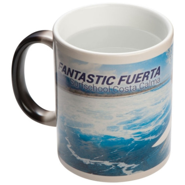 Logo trade promotional products image of: Colour-changing sublimation mug SIRMIONE 300 ml