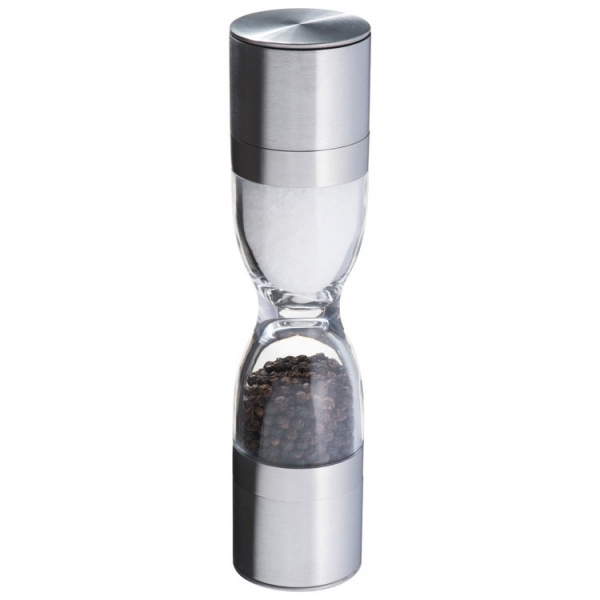 Logo trade promotional merchandise photo of: Salt and pepper mill 2-in-1 ROME
