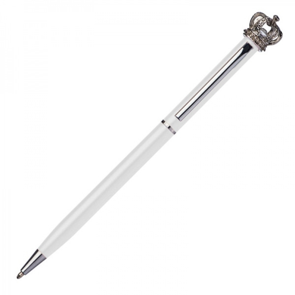 Logo trade promotional items picture of: Metal ballpen KINGS PARK