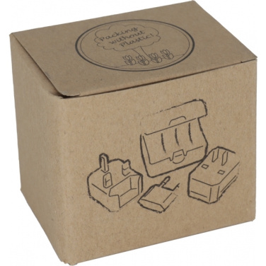 Logotrade promotional item image of: Travel adapter PERU