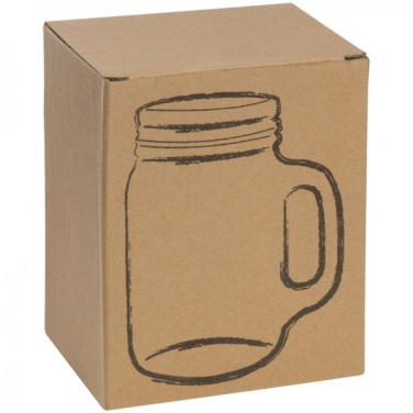 Logotrade advertising product image of: Drinking glass with handle and lid TREVISO 450 ml