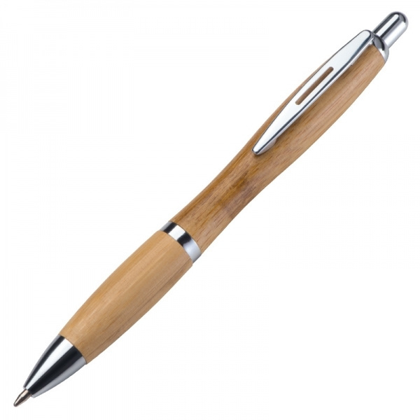 Logotrade promotional item picture of: Wooden ballpen BRENTWOOD