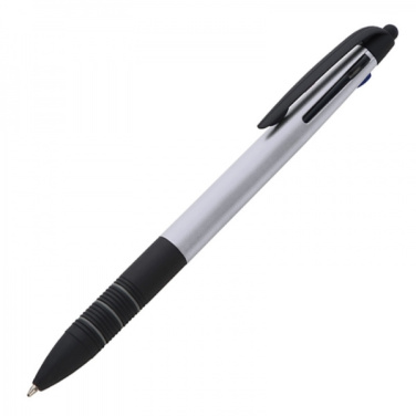 Logo trade promotional items picture of: Plastic ballpen 3in1 BOGOTA