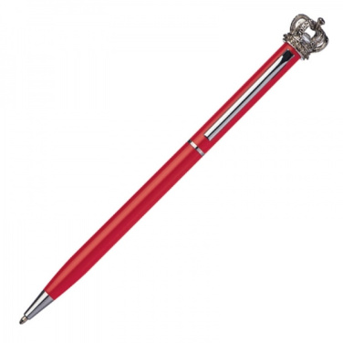 Logo trade advertising products picture of: Metal ballpen KINGS PARK