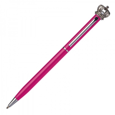 Logo trade promotional product photo of: Metal ballpen KINGS PARK