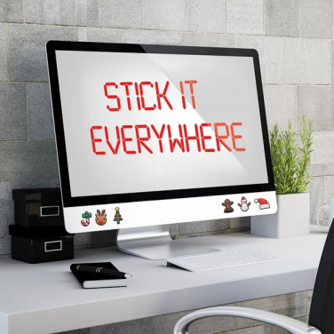 Logo trade promotional items image of: Christmas sticker (single pc) TORONTO