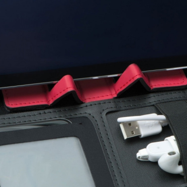 Logo trade promotional merchandise photo of: A4 Conference folder Milwaukee