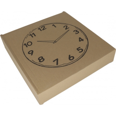 Logo trade promotional merchandise image of: Slate wall clock GRAZ