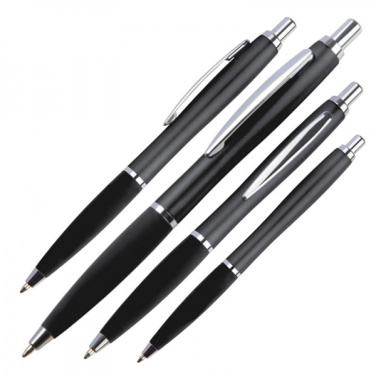 Logo trade business gifts image of: Plastic ballpen JEKATERINBURG