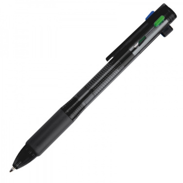 Logotrade promotional merchandise picture of: Plastic ballpen 4in1 NEAPEL
