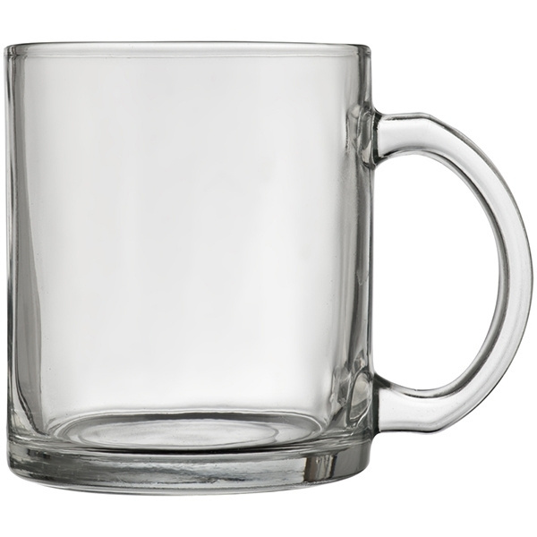 Logotrade promotional gift image of: Glass mug LIMERICK 300 ml