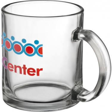 Logo trade corporate gift photo of: Glass mug LIMERICK 300 ml