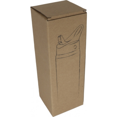 Logotrade corporate gift picture of: Drinking bottle RIO GREEN TEA 600 ml