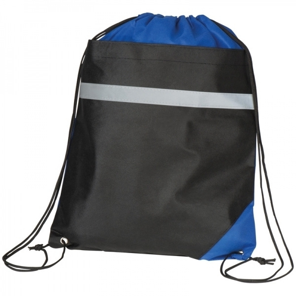 Logotrade promotional merchandise photo of: Reflector Draw String Bag BOCHUM