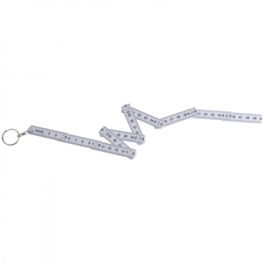 Logo trade advertising products picture of: Keyring with 0,5m ruler
