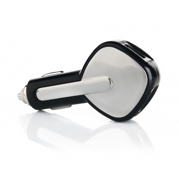 Logo trade promotional item photo of: Dual USB Car Charger