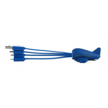 Logo trade promotional gifts image of: Personalized charging cable 3in1