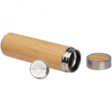 Logo trade promotional items image of: Stainless steel bottle VALDEMORO 550 ml